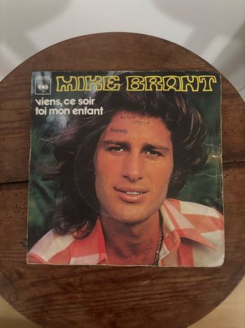 Vinyle 45 tours Mike Brant Viens ce soir