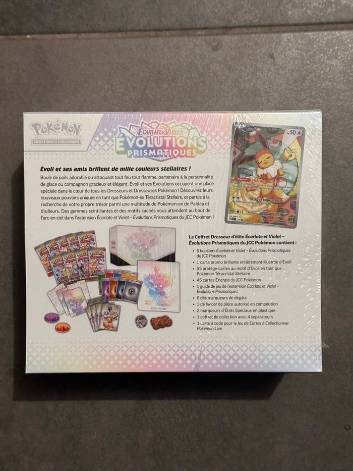 Etb Évolution Prismatique Pokémon Ev8.5 - photo numéro 2