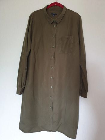 Chemise longue kaki Kiabi 44