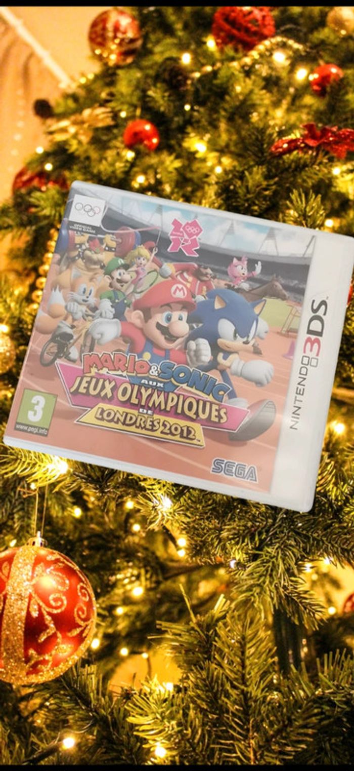 Jeu Nintendo 3ds Mario & sonic aux jeux Olympiques de londres 2012
