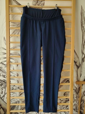 Pantalon droit grossesse marine Gémo