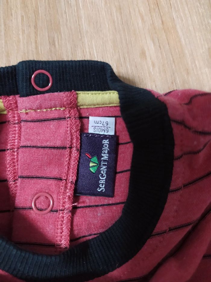 T-shirt sergent major 6 mois - photo numéro 3