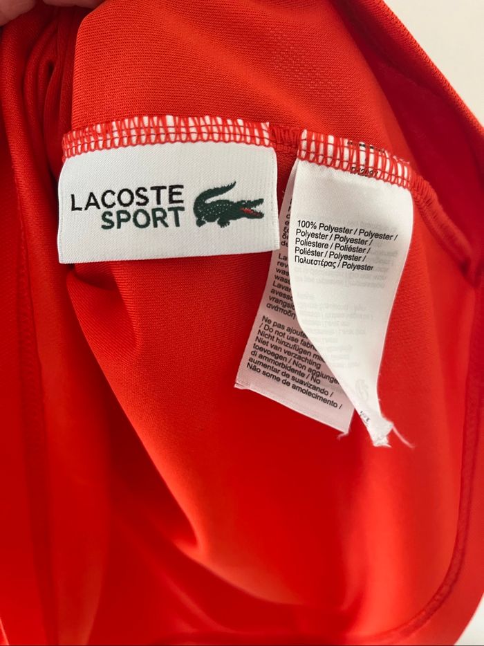 T-shirt homme Lacoste sport - photo numéro 5