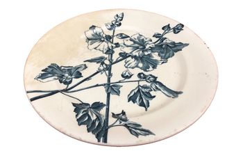 Ancien plat de service Terre de Fer  Grand dépôt Emile Bourgeois Paris