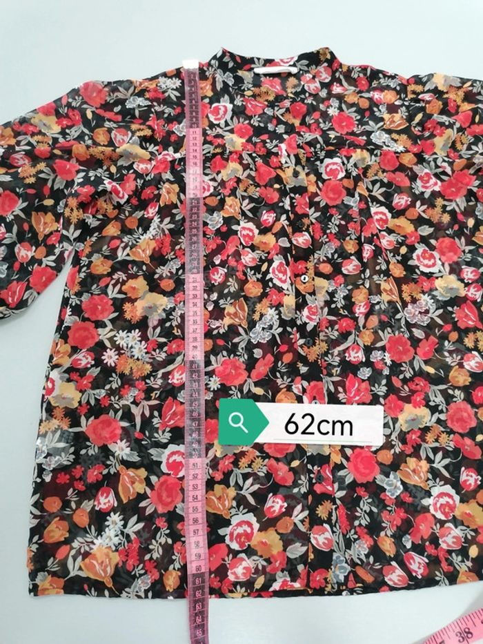 Chemisier fleuri d'automne MNG S - photo numéro 10