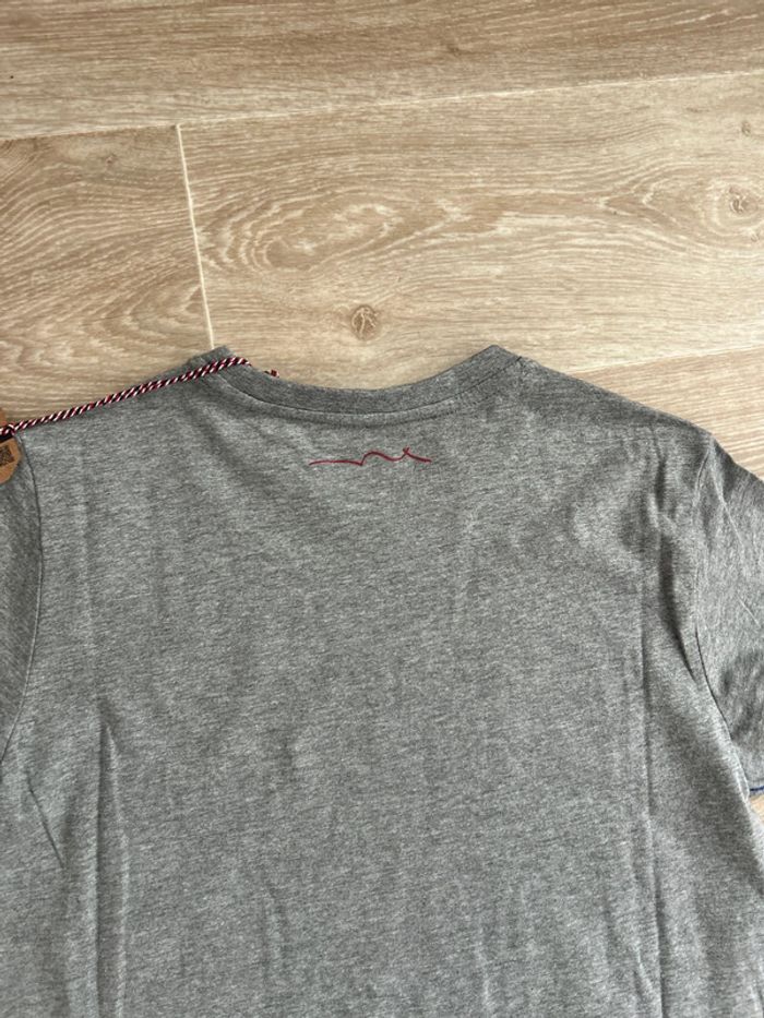 T-shirt Teddy Smith retro vintage gris chiné 14ans - photo numéro 4