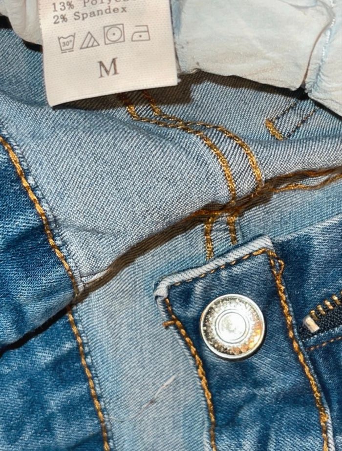 Jean skinny troué taille haute - photo numéro 6