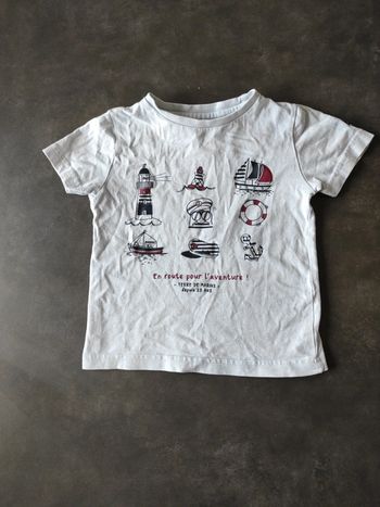 T-shirt Terres de Marins 3 ans