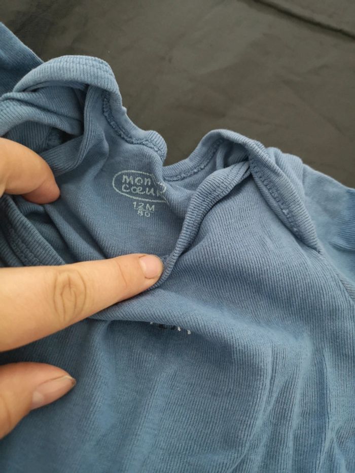 Bodie manche longue garçon 12 mois - photo numéro 2