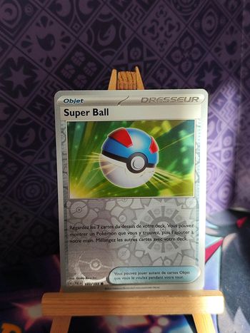 Super ball reverse dresseur 183/193 évolutions à Paldea