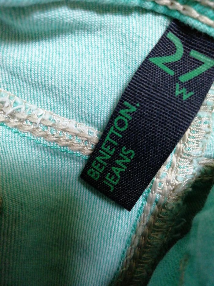Jean femme taille 37 Benetton skinny - photo numéro 5