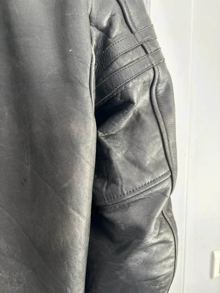 Veste en cuir de moto taille L Helstons - photo numéro 18