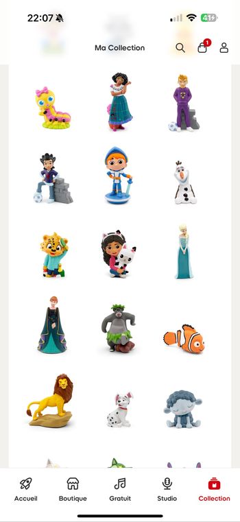 Figurines tonies France