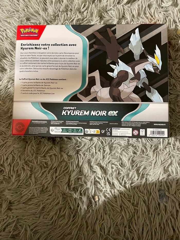 Coffret kyurem noir ex - photo numéro 2