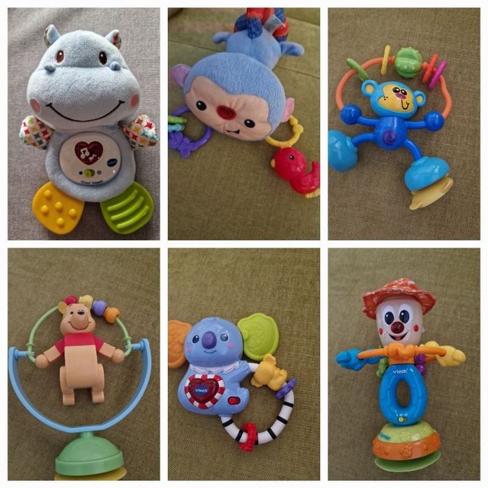 Lot jouets bébé