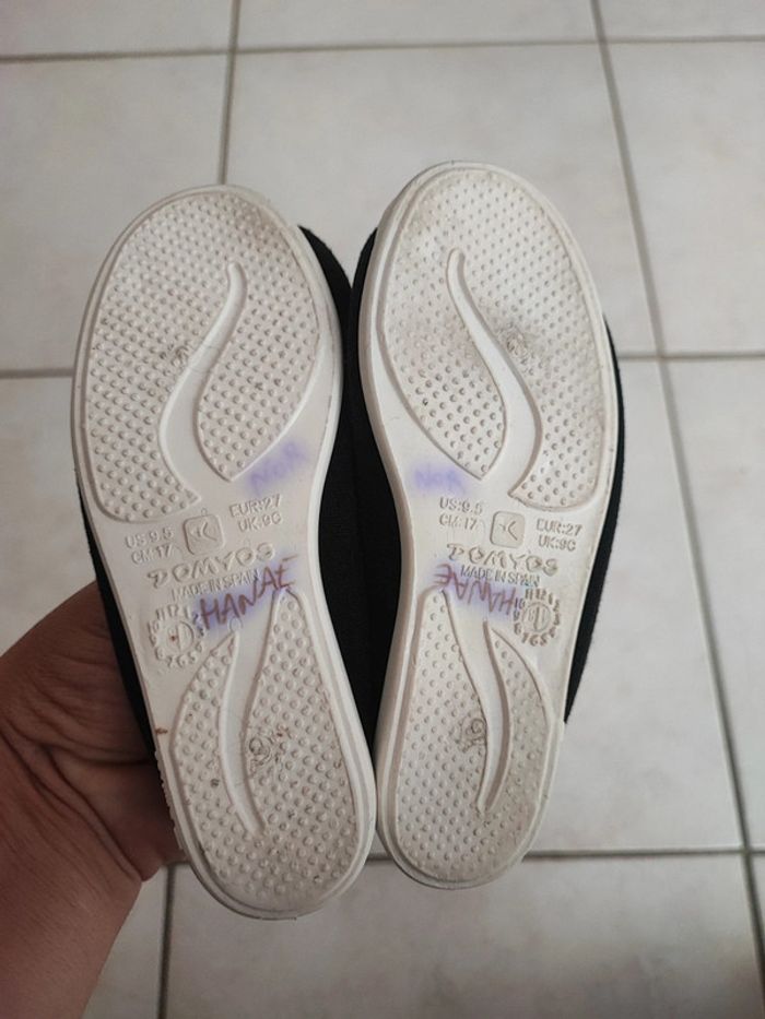 Chaussons de gymnastique fille Decathlon taille 25/27 (78) - photo numéro 2