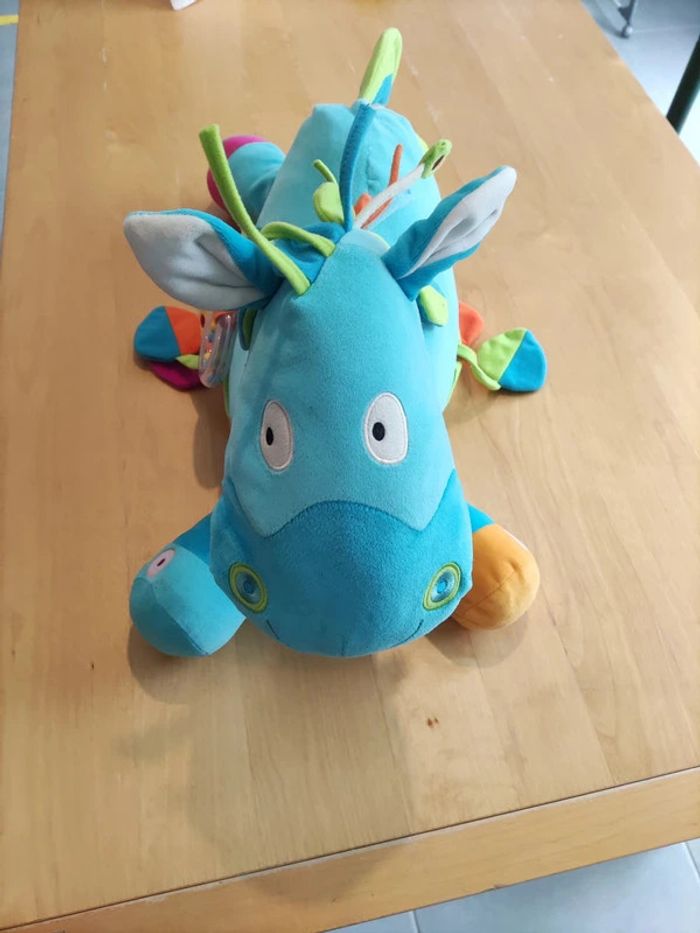 Doudou peluche cheval dada Bawi
