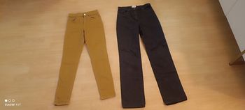 Lot de 2 pantalons femme taille 34