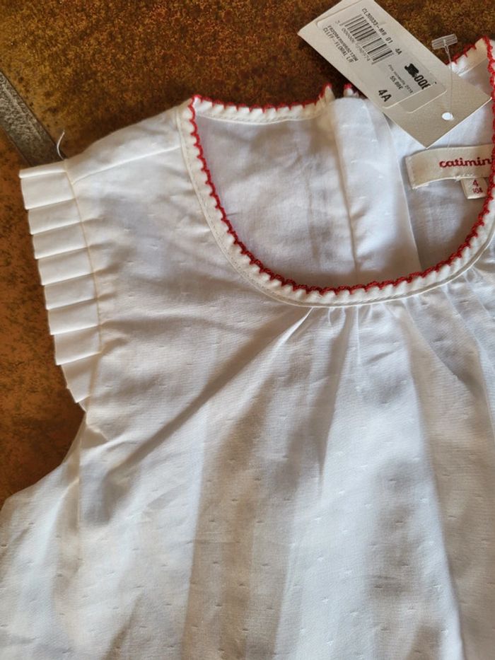 Robe estivale catimini 4ans neuve - photo numéro 3