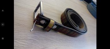 Ceinture style écossaise neuve