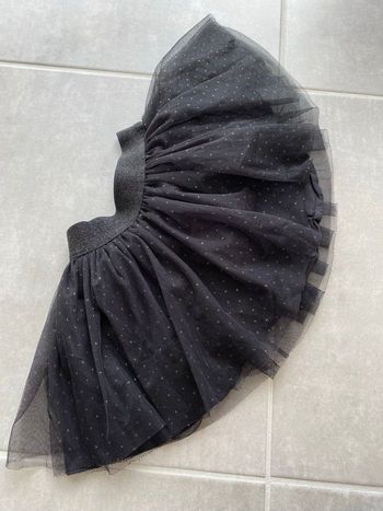 Jupe noire pailleté 24 mois