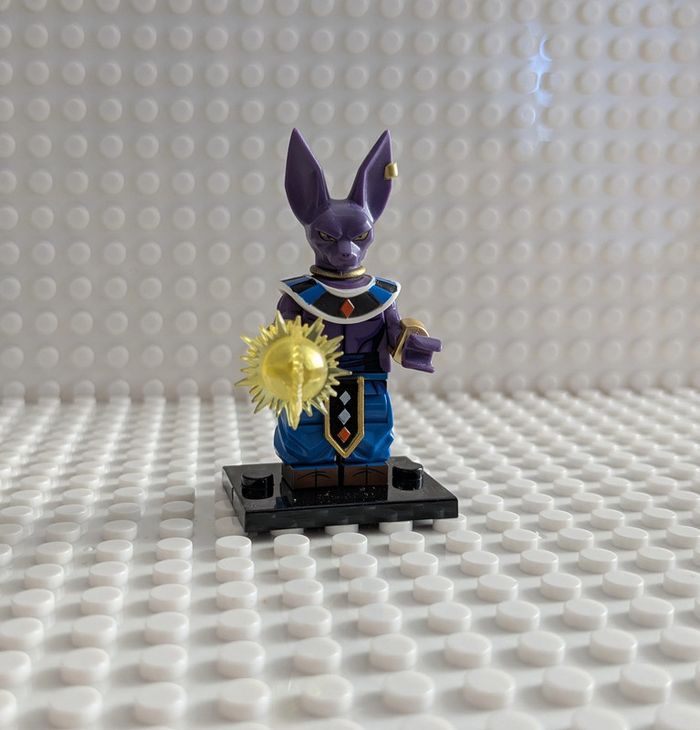 Dragon Ball Lego Beerus Figura Lego Dragonball De Beerus De