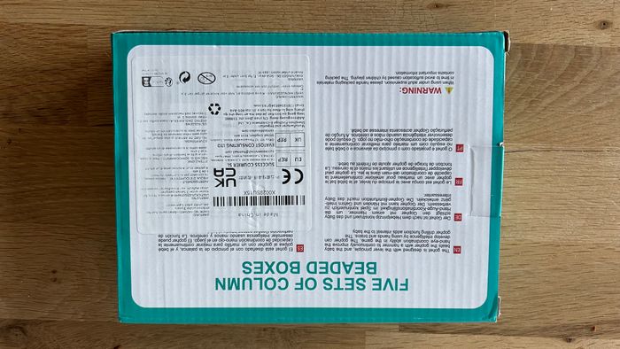 Perles en bois à empiler et à enfiler NEUF - photo numéro 3