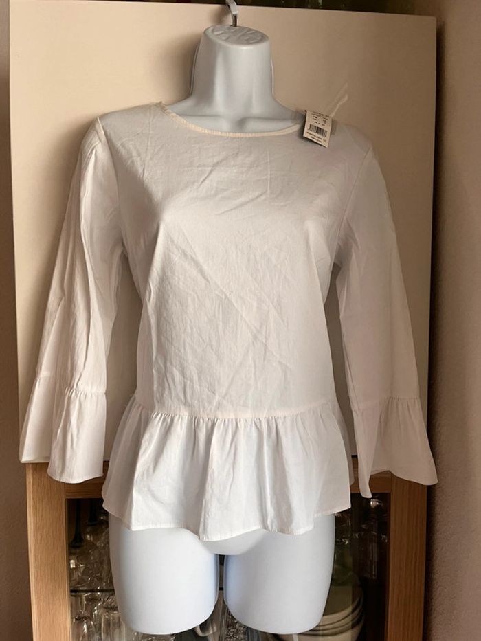 Blouse péplum etam taille s neuf - photo numéro 2