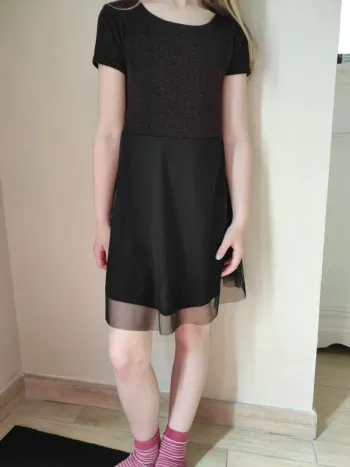 Robe soirée paillettée