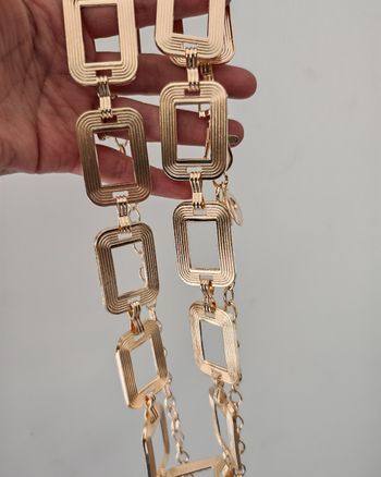 Ceinture bijoux doré 