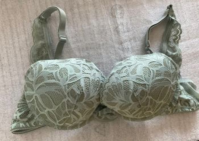 Soutien-gorge vert Rougegorge