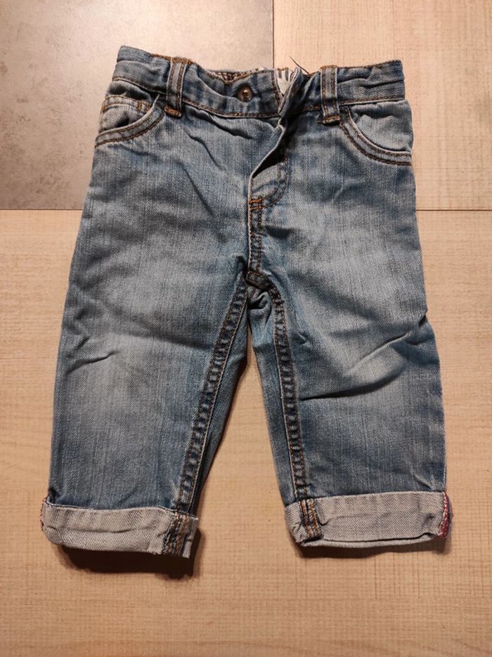 Jeans bleu taille 1 an