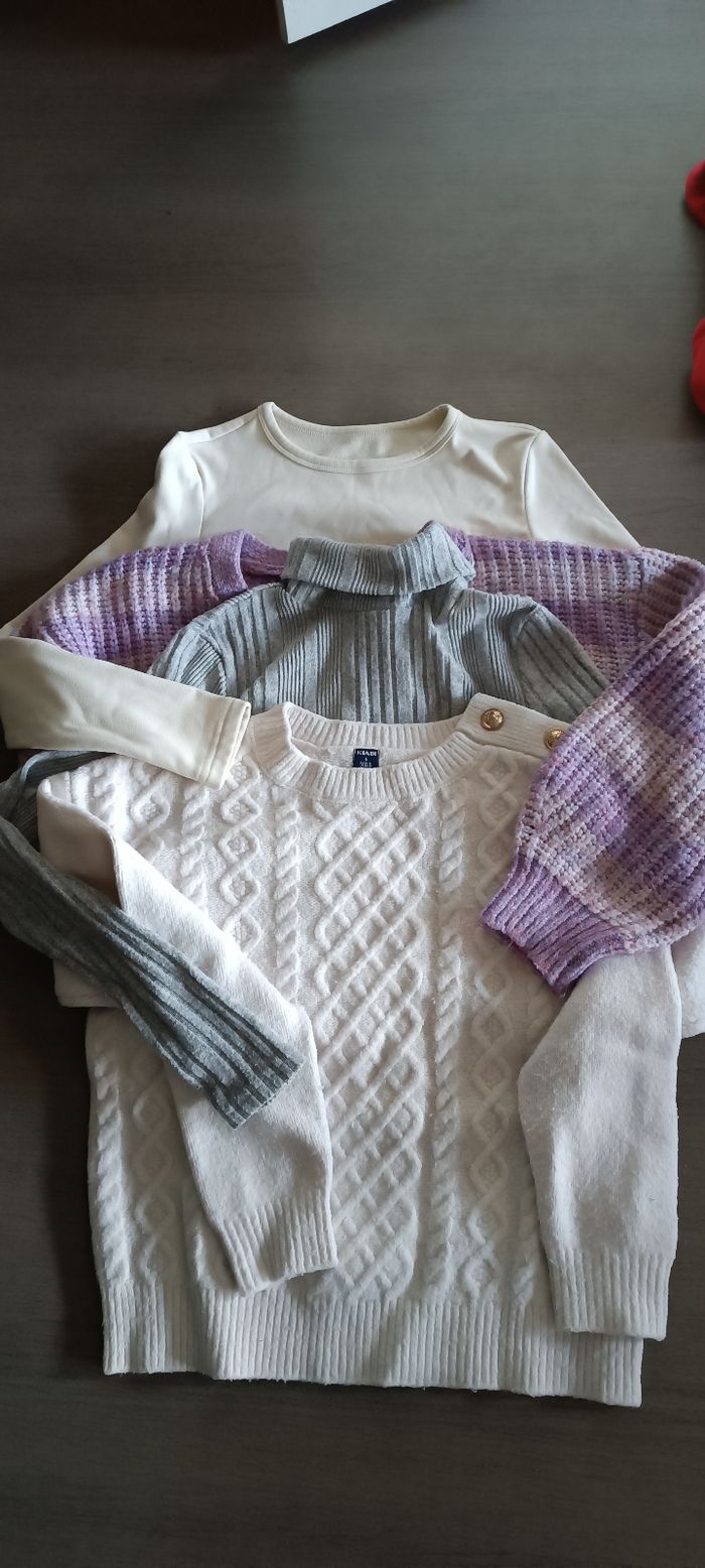 Lot pull fille