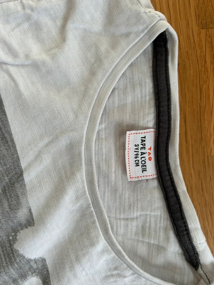 Lot 3 t-shirt manches longues garçon - Taille 3 ans - photo numéro 4