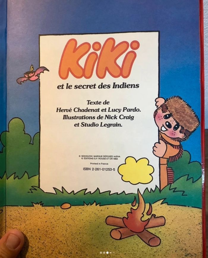 Livre kiki et le secret des indiens - photo numéro 2