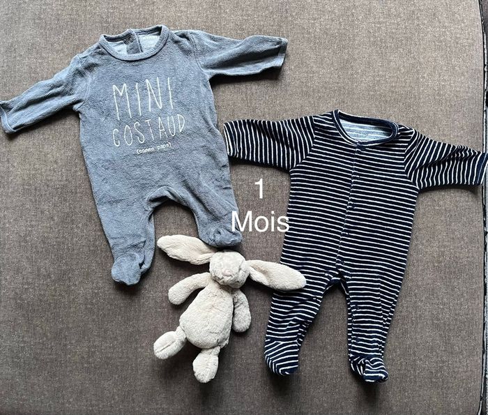 Lot pyjamas 1 mois