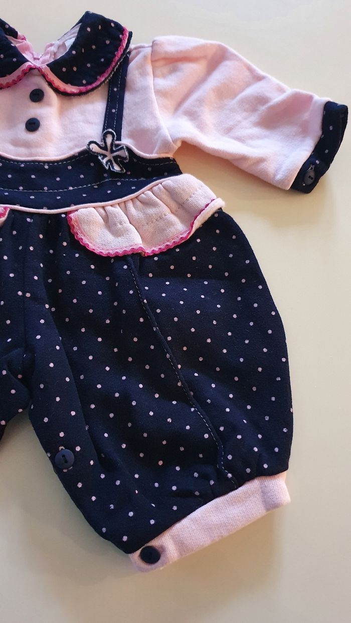 Combinaison et son bonnet 6 mois - photo numéro 4