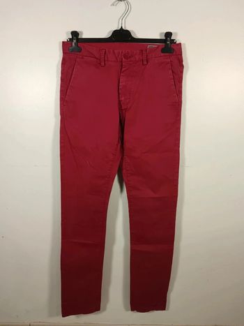 C6 pantalon rouge Teddy Smith 28
