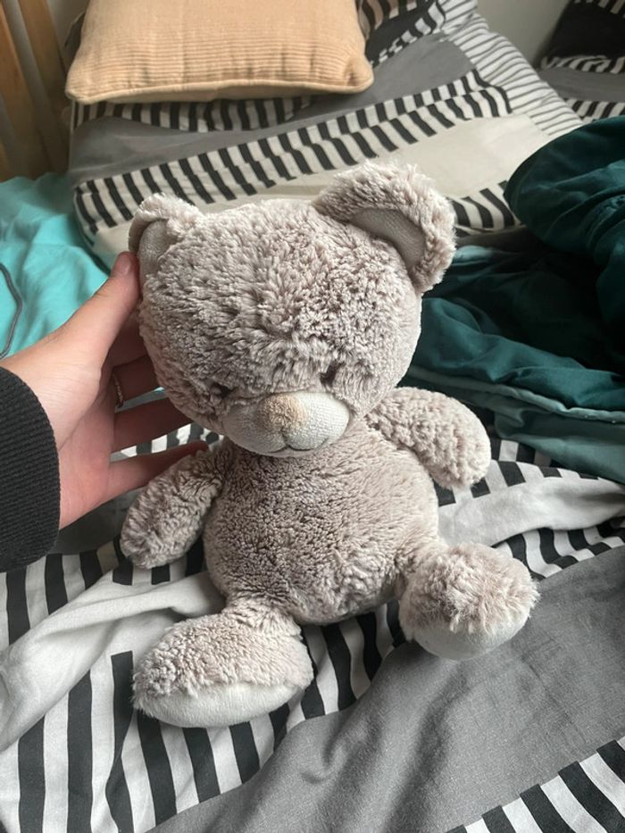 Petit nounours en peluche - photo numéro 2