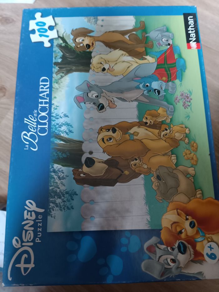 Puzzle Disney belle et le clochard - photo numéro 2