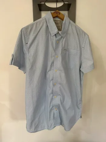 Chemise manche courte pépé jeans à motifs L