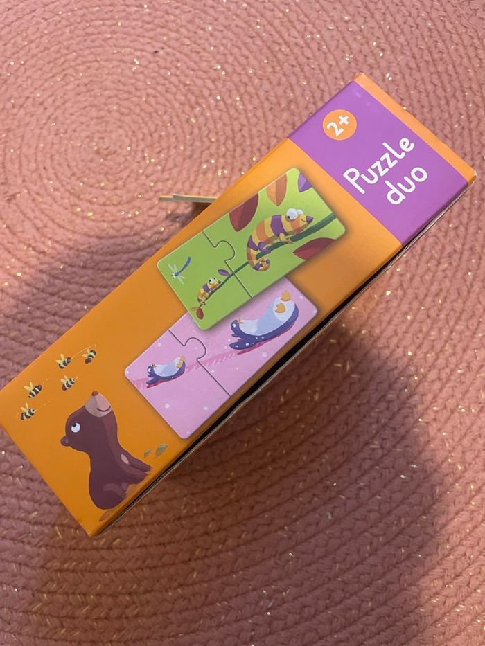 🧩 Djeco – Puzzle Duo “Maman & Bébé” (12 puzzles) À partir de 2 ans