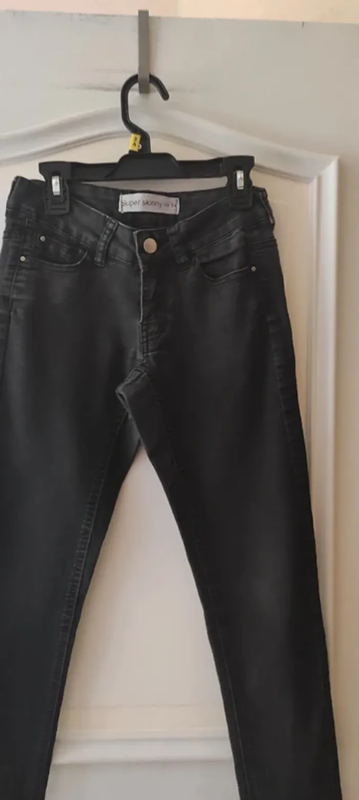 💐Jeans skinny noir - Mim- taille 34 - Très bon état💐 - photo numéro 5