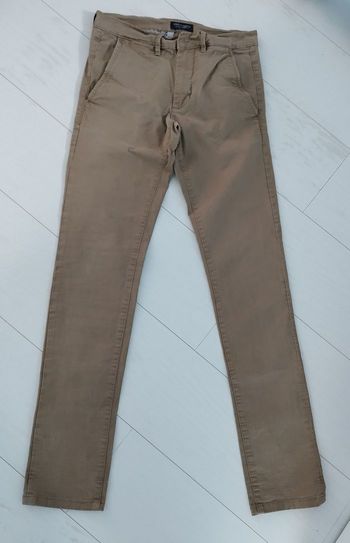 Pantalon chino beige