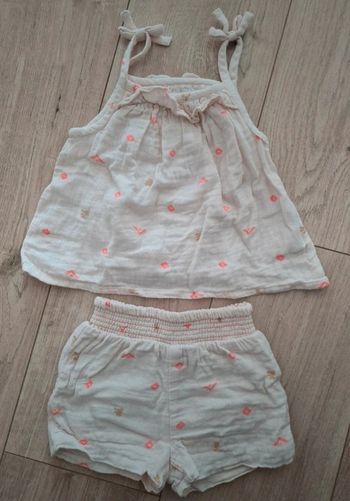 Ensemble lulu castagnette 18 mois