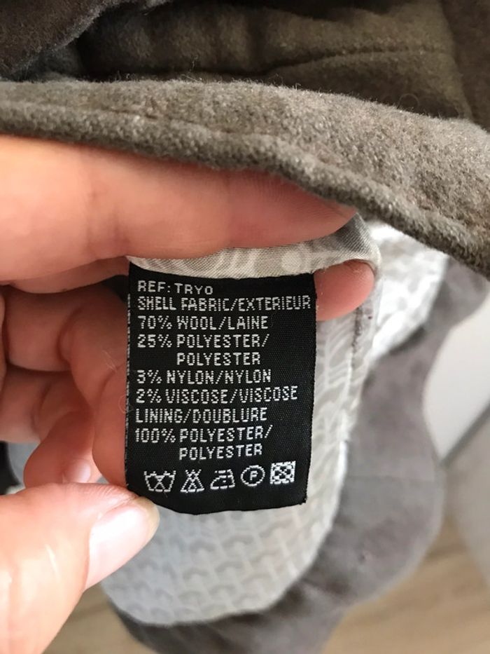 Manteau hiver  marron taille L - photo numéro 7