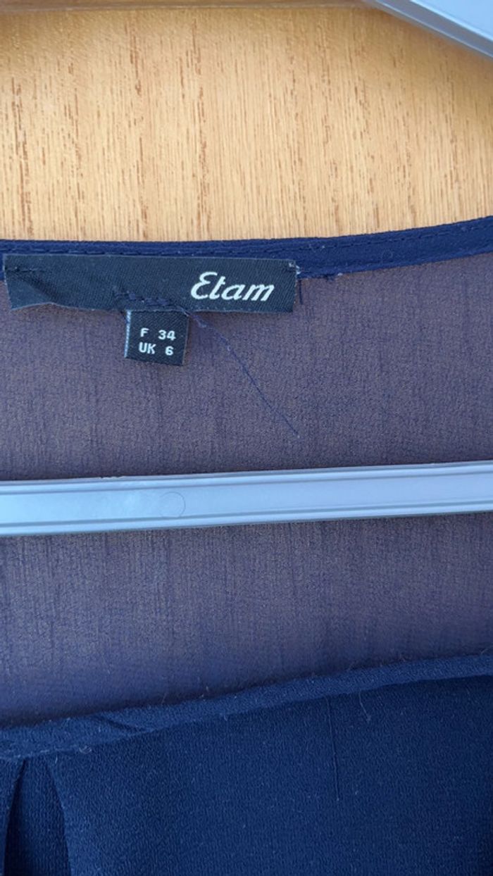 Robe bleu marine légère - photo numéro 3