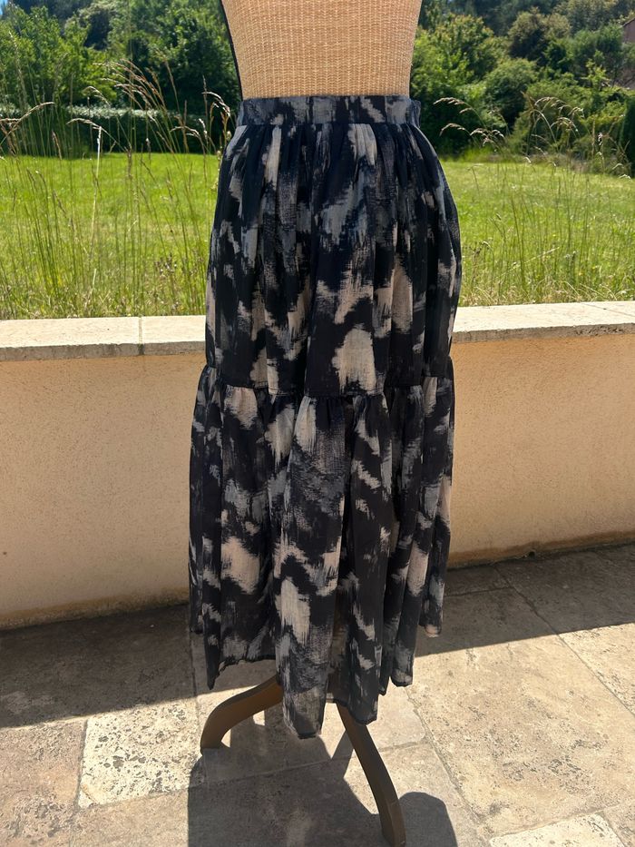 Jupe longue femme noire - photo numéro 3