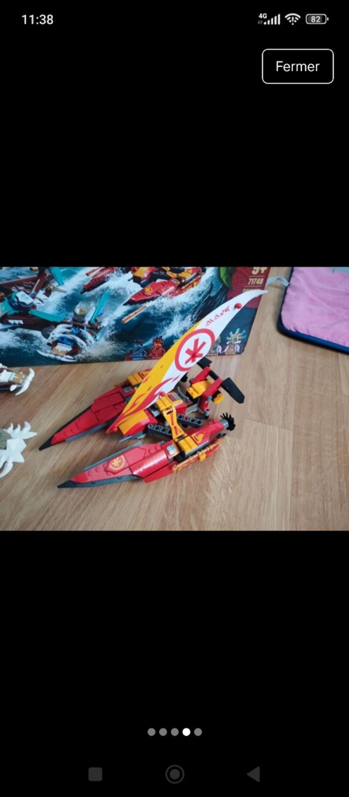 Lego Ninjago avec boite - photo numéro 4