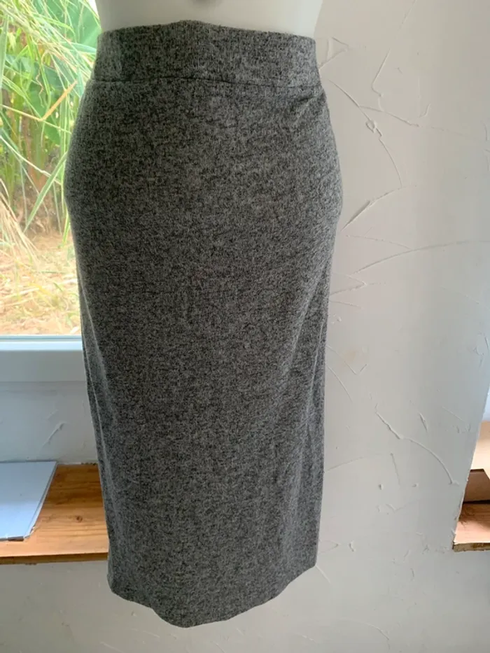 Jupe Tex longue grise pour l’automne taille L - photo numéro 2